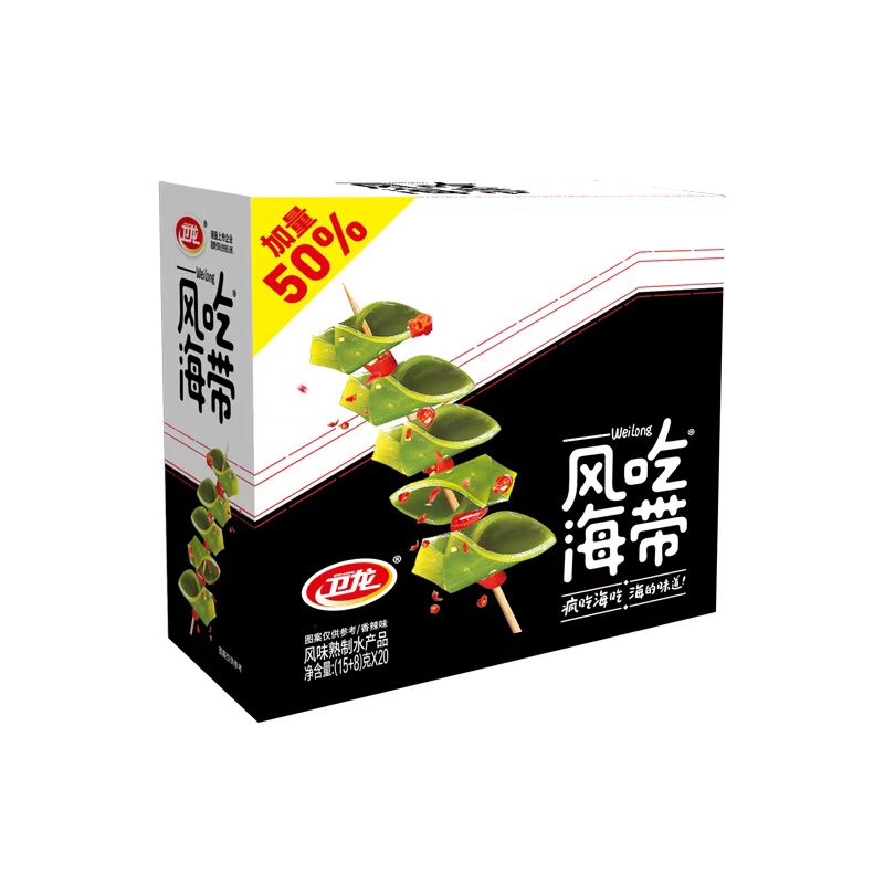 風吃海帶 衛龍風吃海帶一盒裝660g（2